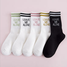 Load image into Gallery viewer, Autumn Winter Letter Women Socks