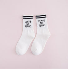 Load image into Gallery viewer, Autumn Winter Letter Women Socks