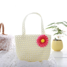 Load image into Gallery viewer, 2 piece combination children's girl straw hat