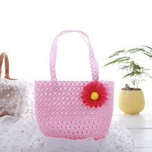 Load image into Gallery viewer, 2 piece combination children's girl straw hat