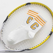 Load image into Gallery viewer, Classic Striped Letter Print Fashion Short Socks