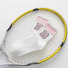 Load image into Gallery viewer, Classic Striped Letter Print Fashion Short Socks