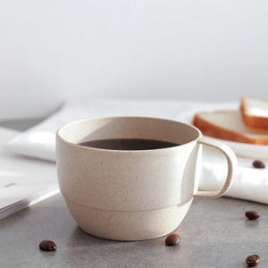 Eco-Friendly Wheat Straw Milk Office Coffee Cup