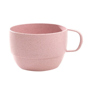 Eco-Friendly Wheat Straw Milk Office Coffee Cup