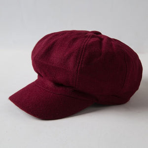 New Women Wool Beret Vintage