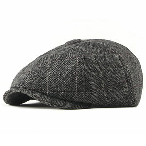 Wool Newsboy Caps Men