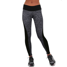 Load image into Gallery viewer, Leggings Black/Gray Women&#39;s Workout Pants
