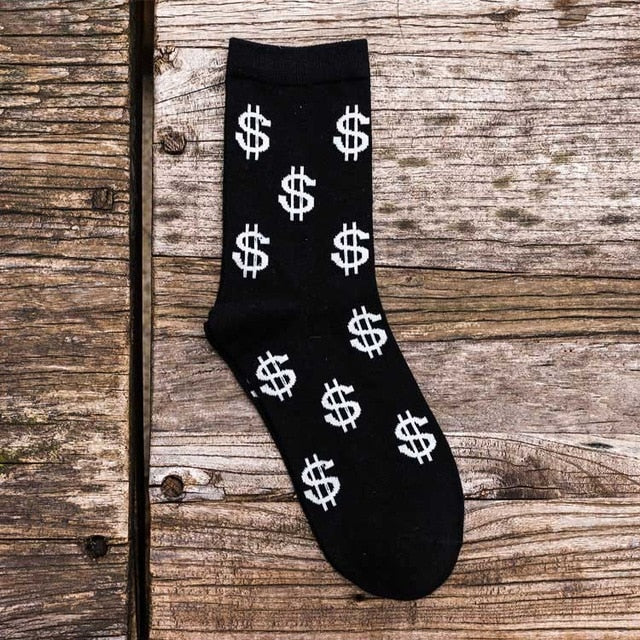 2018 New spring Novelty Men's Long Socks