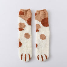 Load image into Gallery viewer, Autumn and Winter Cat Socks
