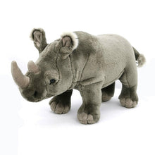 Load image into Gallery viewer, Real Life Rhinos Wild Animals Plush Toy
