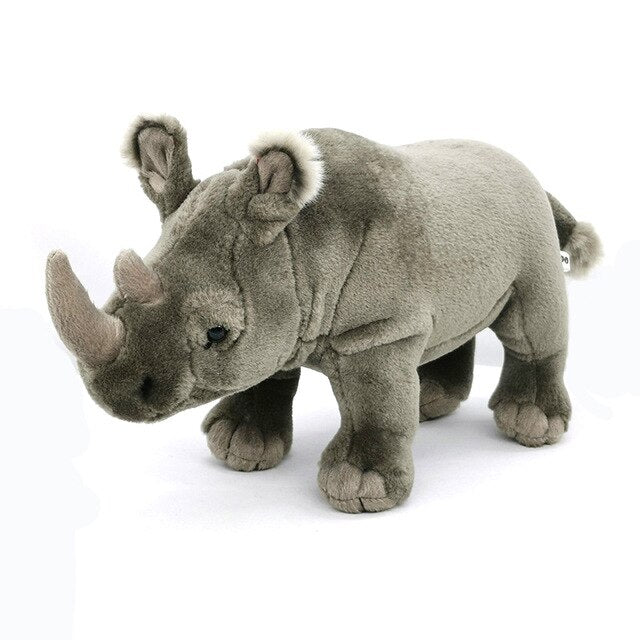 Real Life Rhinos Wild Animals Plush Toy