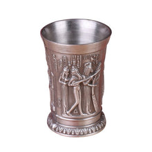 Load image into Gallery viewer, Whiskey Mug Metal Art Craft Ancient Egypt Wine Cup
