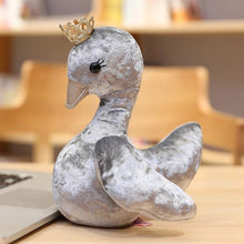 Load image into Gallery viewer, Cute Crown Swan&amp;Hippocampus Plush Toy
