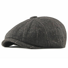 Load image into Gallery viewer, Wool Newsboy Caps Men
