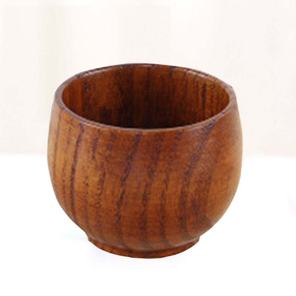 Retro Handmade Natural Wooden Cup