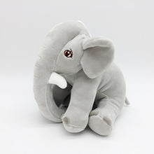 Load image into Gallery viewer, Pink/Gray Elephant Plush stuffed toy
