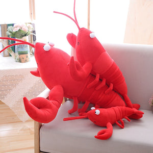 Red Lobster Stuffed Plush Toy