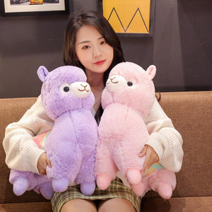 Hot New Cute Saddle Alpaca Plush Toys