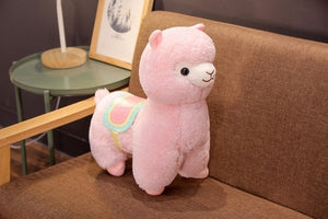 Hot New Cute Saddle Alpaca Plush Toys