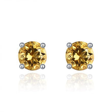 Load image into Gallery viewer, Hutang Roun Silver Stud Earrings
