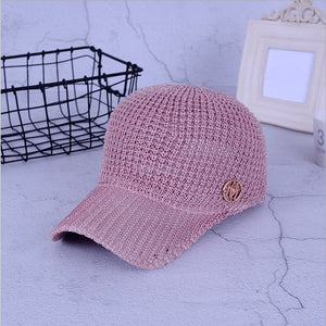 Ladies Summer Mesh Snapback Baseball Caps